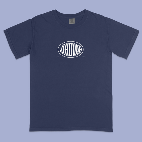 Jehovah – The Lord Will Provide Midnight Vintage Washed Tee