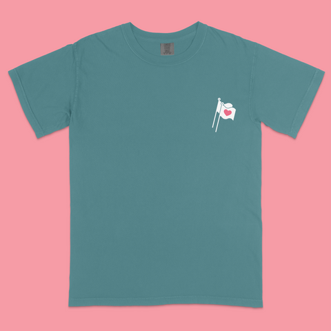 You Are Loved! Emerald Vintage Washed Tee