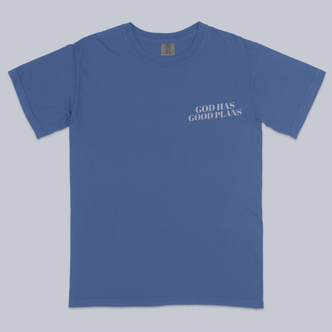 Good Plans Washed Denim Vintage Washed Tee